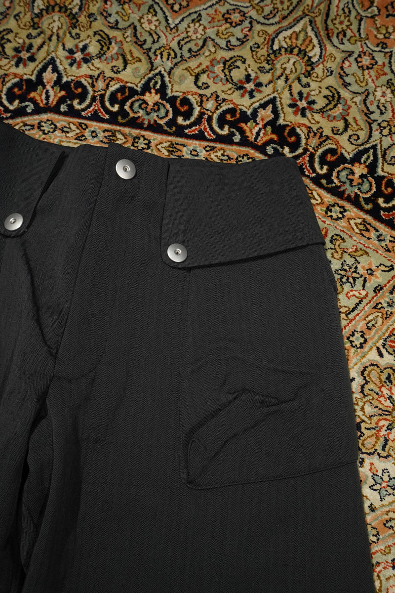 OMAR AFRIDI (Omar Afuridi) TOTEM CARGO TROUSERS (Dark Gray) (Pants