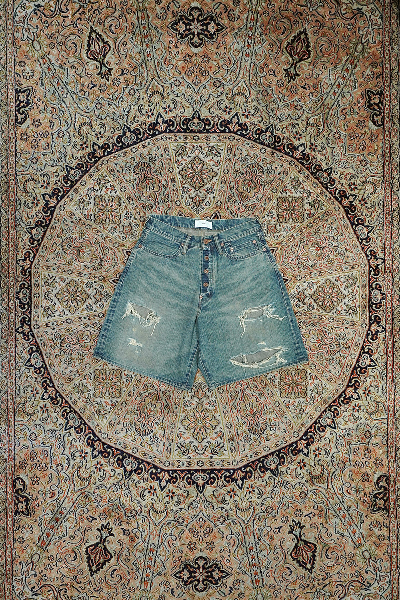 SUGARHILL(シュガーヒル)2025MIDSのDAMAGED MODERN DENIM PANTS SHORTS