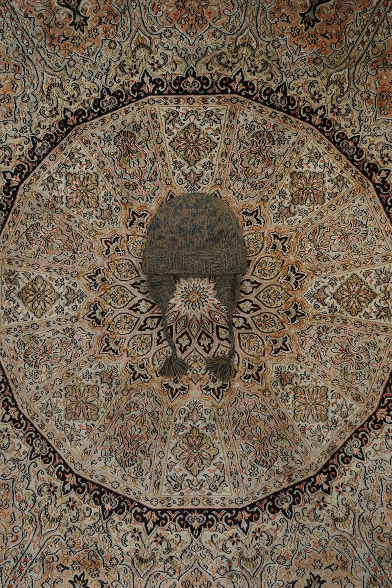 帽子 STEAF SYMBIOSIS HAND KNITCAP 24AW STEAF・SYMBIOSIS HAND KNIT CAP(FOREST GREEN) / browniegift