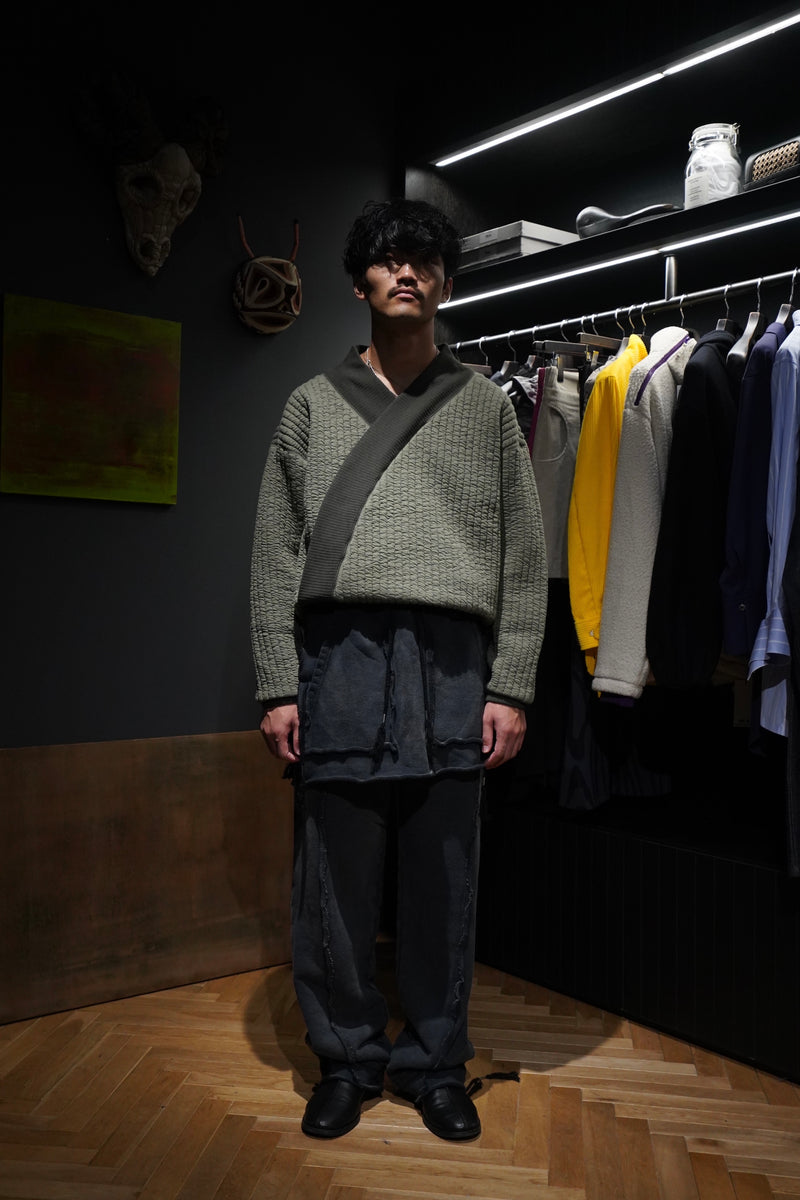 トップス Sasquatchfabrix. OBI-ONE HOODIE (OLIVE) Sasquatchfabrix.(サスクワァッチファブリックス)のOBI-ONE