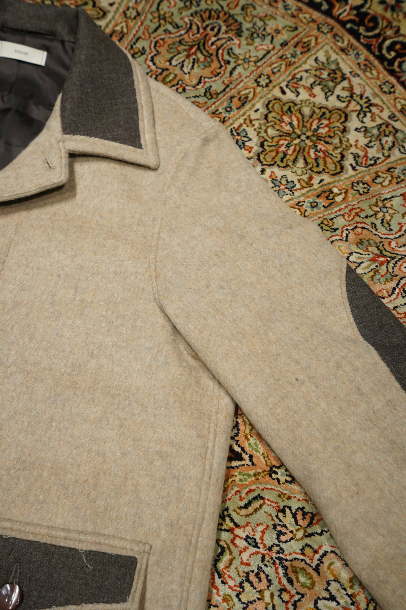 STEAF(スティーフ)のCOAL MINE JACKET(MINE BEIGE)(コート)の通販 