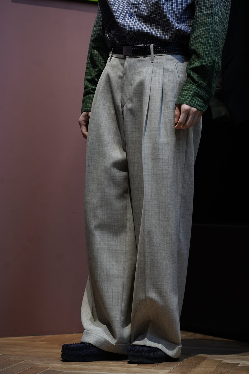 SUGARHILL(シュガーヒル)26SSのWOOL TROUSERS(ECRU)(パンツ)の通販