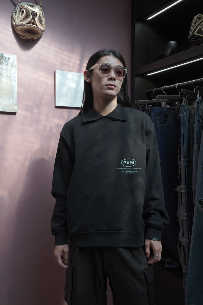 P.A.M.(Perks and Mini)(パム)25AWのBETWEEN CHAOS COLLARED SWEAT