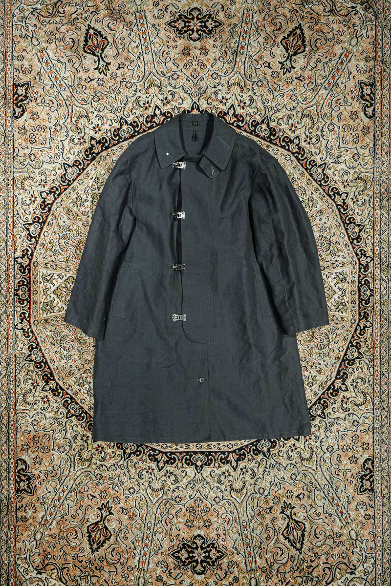 Taiga Takahashi(タイガタカハシ)2026SSのM-1918 RAIN COAT (CHARCOAL