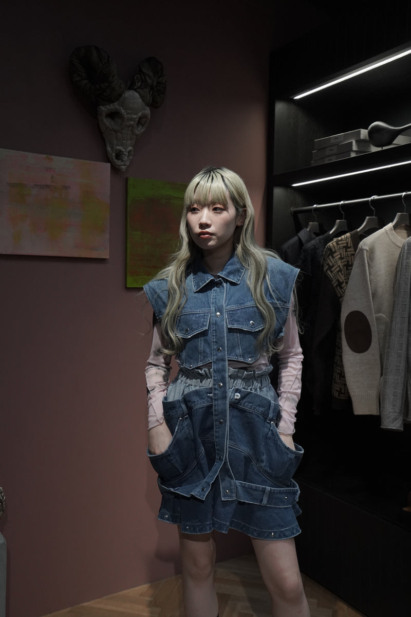 ジャケット・アウター HOUGA jean jacket HOUGA（ホウガ）の「【HOUGA/ホウガ】jean jacket（デニム