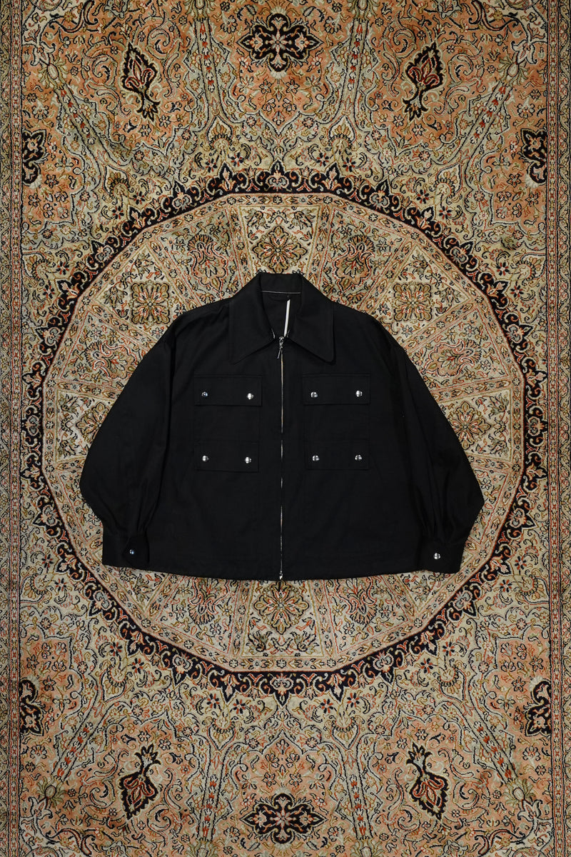 UJOH(ウジョー)の4P ZIP Blouson(Black)(ジャケット)の通販