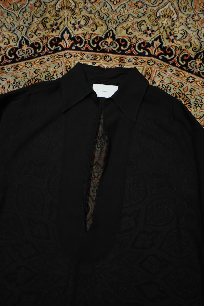 ⚪*️様 SUGARHILL SHEER BLOUSE Sugarhill (Sugar Hill) Sheer Blouse (Black) (Shirt) Mail