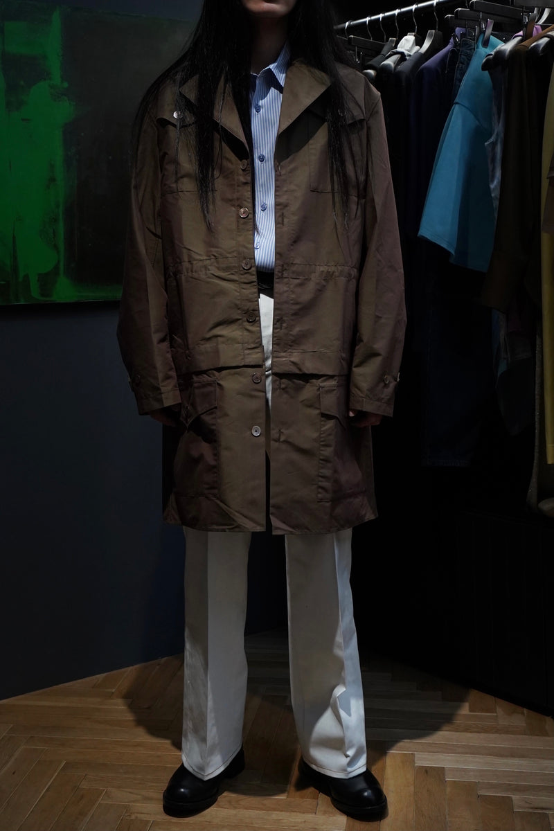 ジャケット・アウター STEAF REMOVAL COAT STEAF(スティーフ)のREMOVAL COAT(WARBLER KHAKI)(コート)の通販