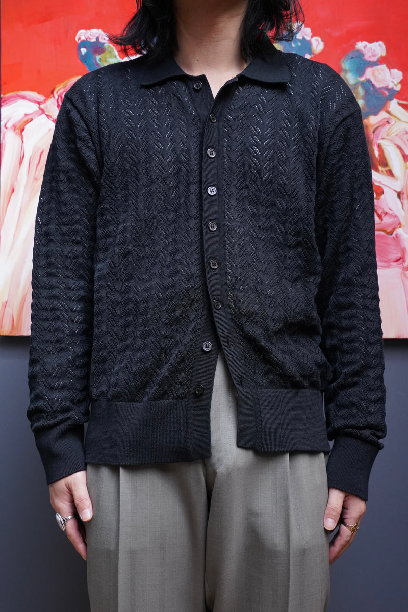 レビュー高評価のおせち贈り物 allege カーディガン 22ss cardigan work open カーディガン - casalappi.it