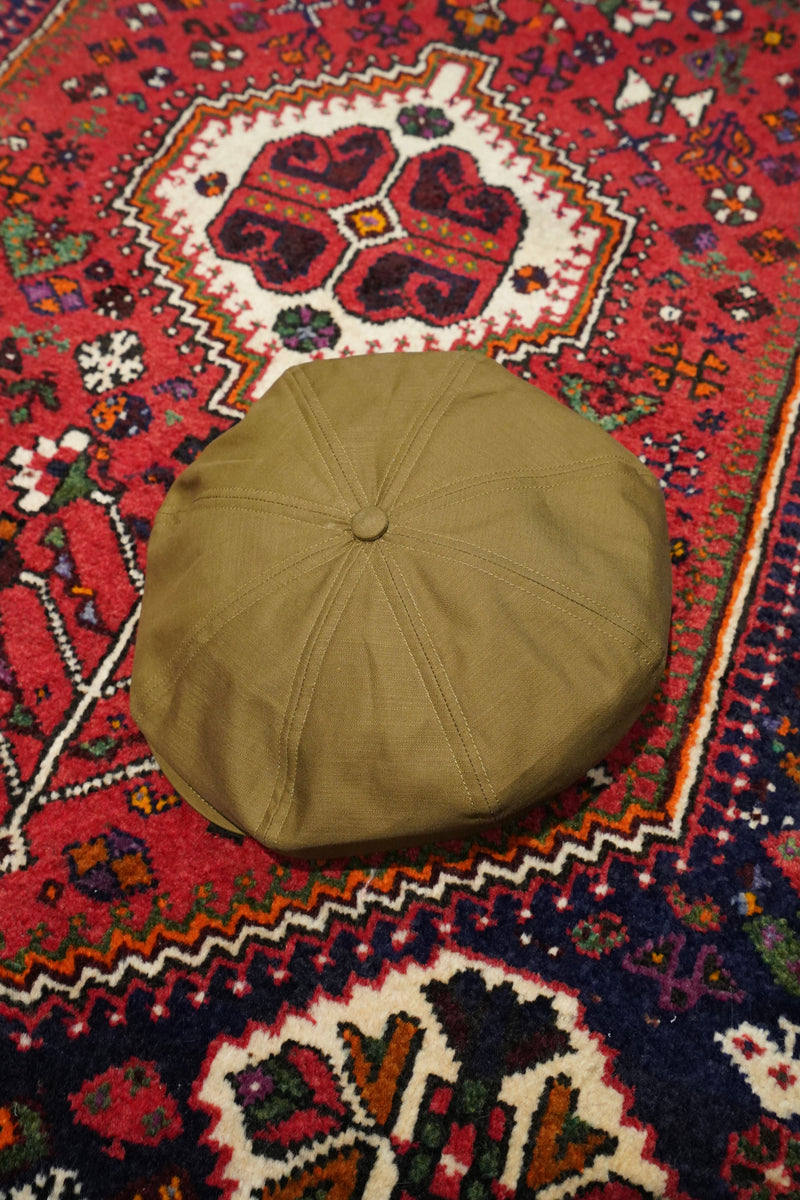 SOLARIS&Co. COTTON CASQUETTE - TAKUYA CHIBA (KHAKI)