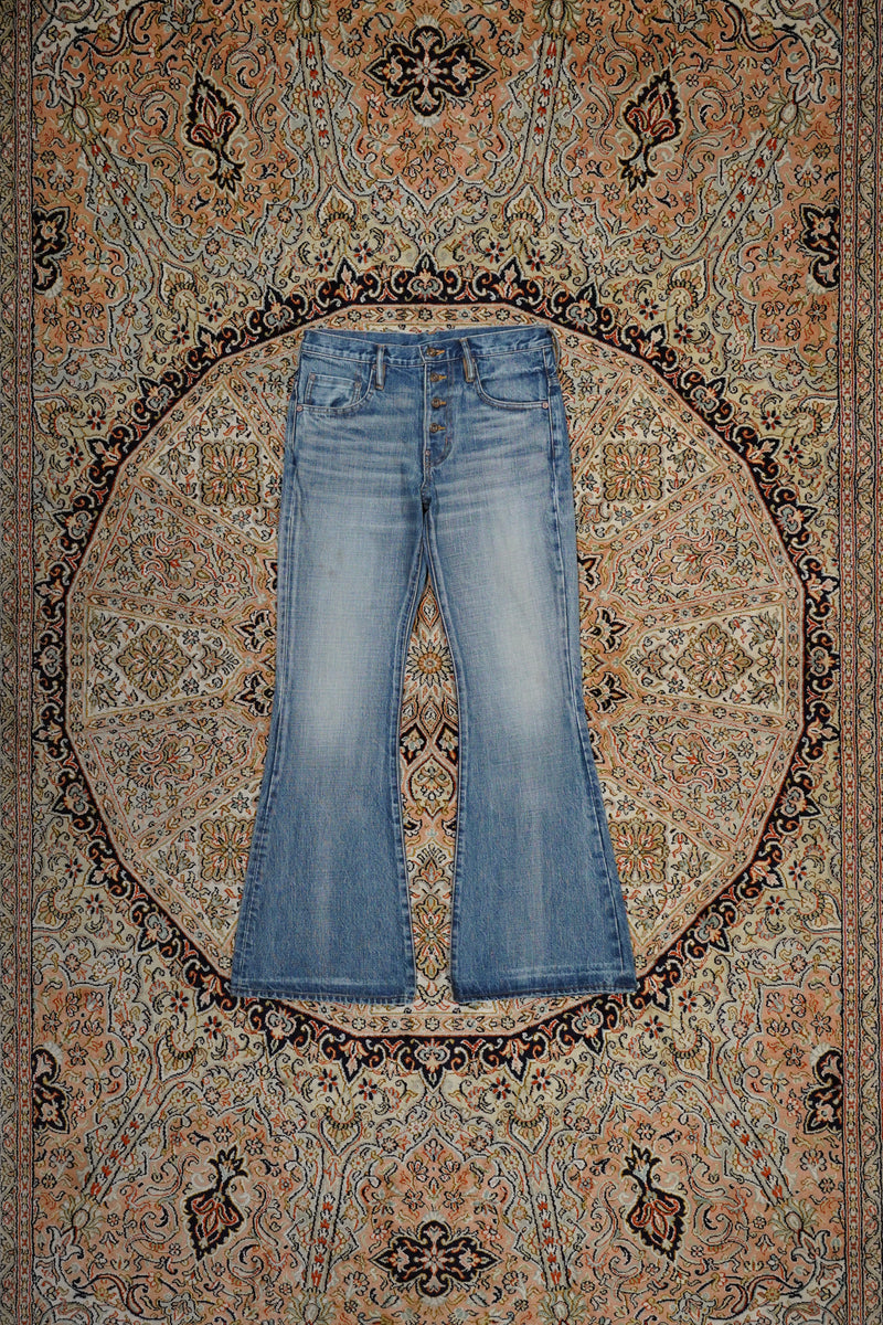 SUGARHILL（シュガーヒル）のFADED BELL BOTTOM DENIM PANTS(FADED