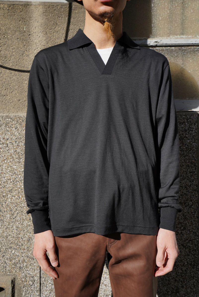 Skipper L/S Cutsew （BLACK）