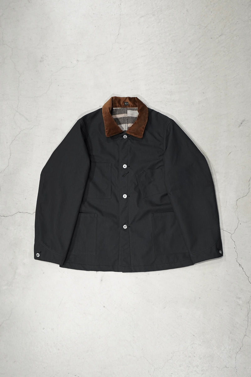 BLANKET LINING COVERALL JACKET (BLACK)