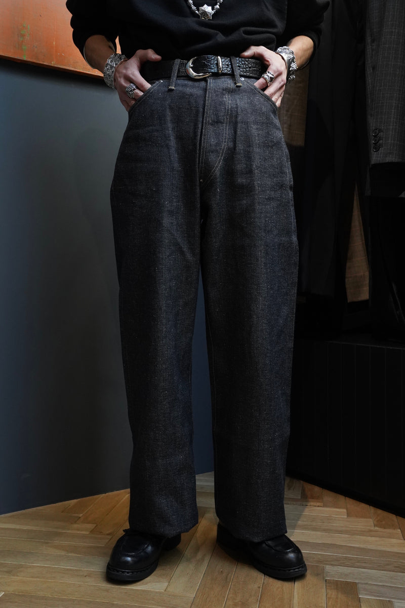 Taiga Takahashi(タイガタカハシ)のDENIM TROUSERS C.1930'S(RAW