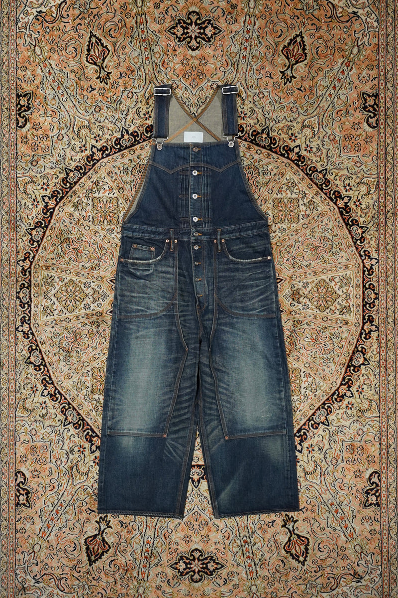 sugarhill オーバーオール SUGARHILL(シュガーヒル)のMULTI FADE DENIM OVERALL(FADED