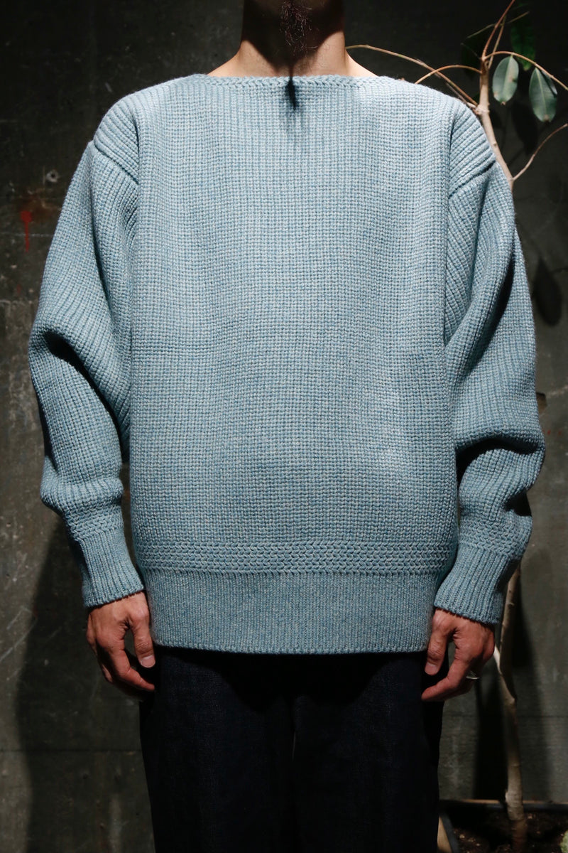 SOLARIS&Co.(ソラリスアンドコー)のCHUNKY BOAT NECK KNIT SOLARIS&Co.(ソラリスアンドコー)のCHUNKY BOAT NECK KNIT