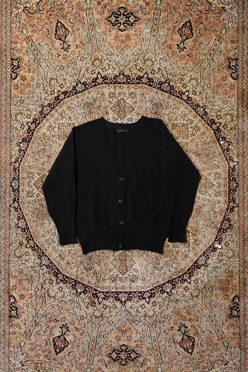 Nobuyuki Matsui(ノブユキ マツイ)のMelt down Cardigan(BLACK