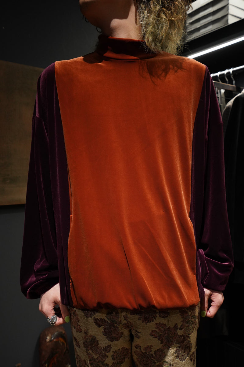 Sasquatchfabrix.（サスクワァッチファブリックス）のVELOUR MOCKNECK