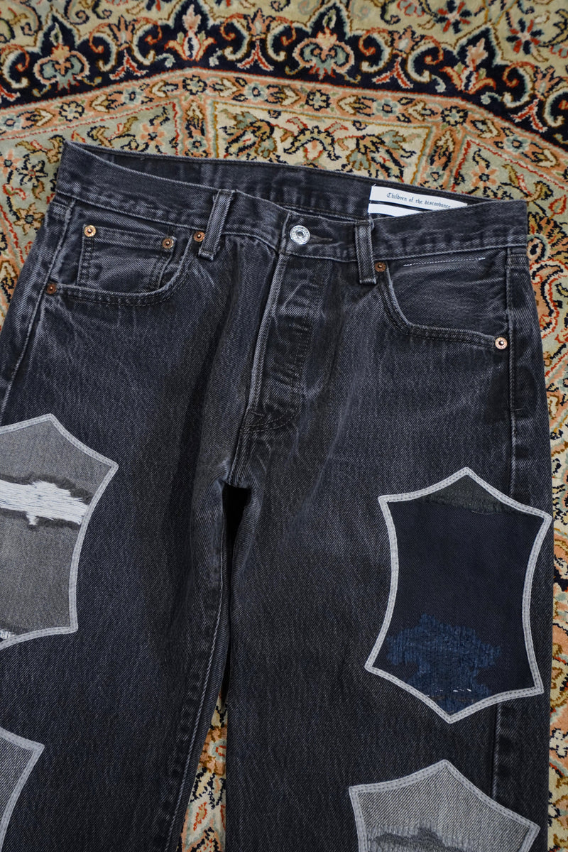 Children of the discordanceのNY: BORO PATCH DENIM TYPE B(BLACK③