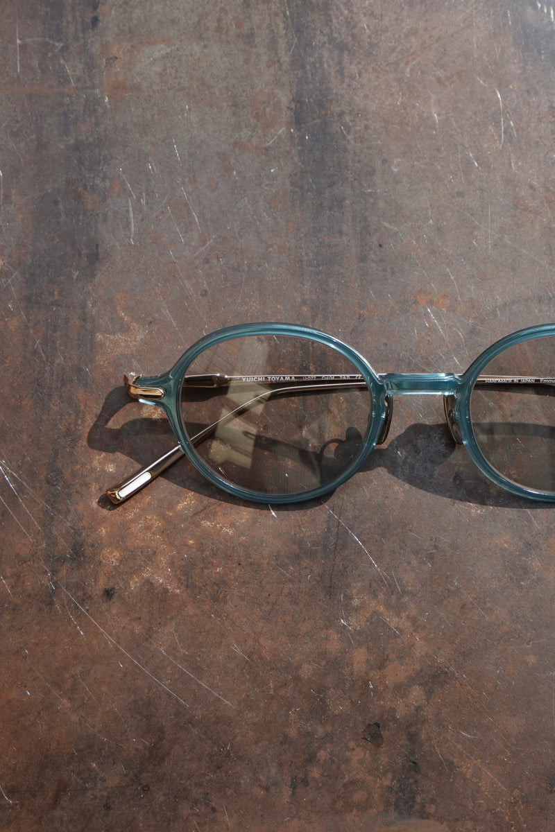 YUICHI TOYAMA/ユウイチ トヤマ Emma 眼鏡/メガネフレーム U-077/COL.03 /000 YUICHI TOYAMA(ユウイチトヤマ)のU-077 type:Emma 04 BLU