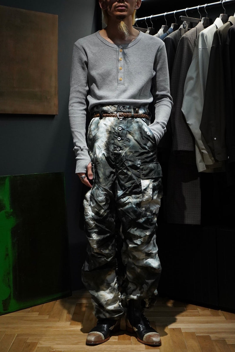 SUGARHILL(シュガーヒル)のPOUR CAMO CARGO PANTS(OLIVE