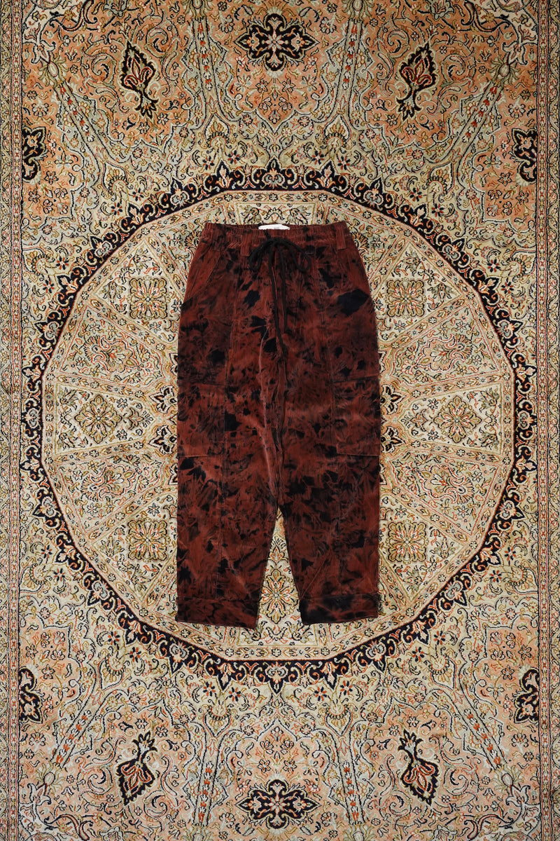 Song for the Mute(ソングフォーザミュート)のTABBED CARGO PANT(RUST 