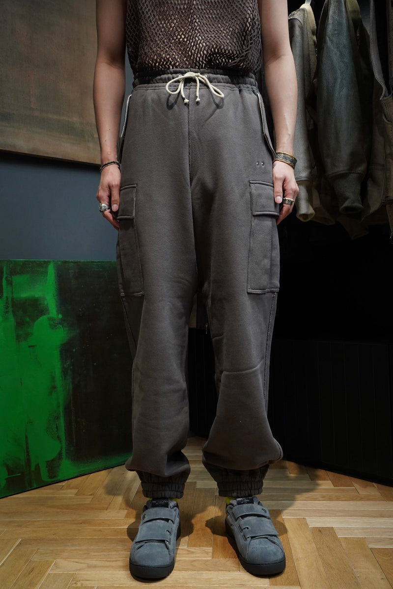 SUGARHILL(シュガーヒル)のRAW EDGE CARGO SWEAT PANTS