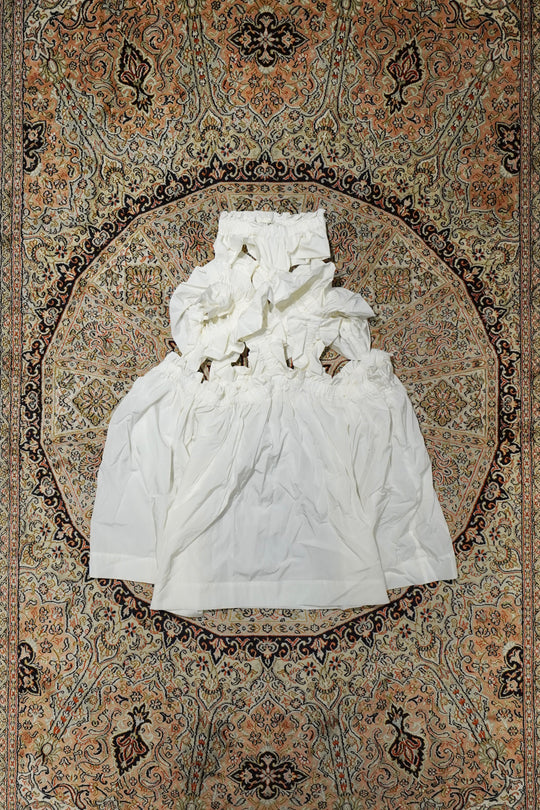花旬様　限定　　HOUGA kiki frill dress White HOUGA(ホウガ)のkiki frill dress(white)(スカート)の通販