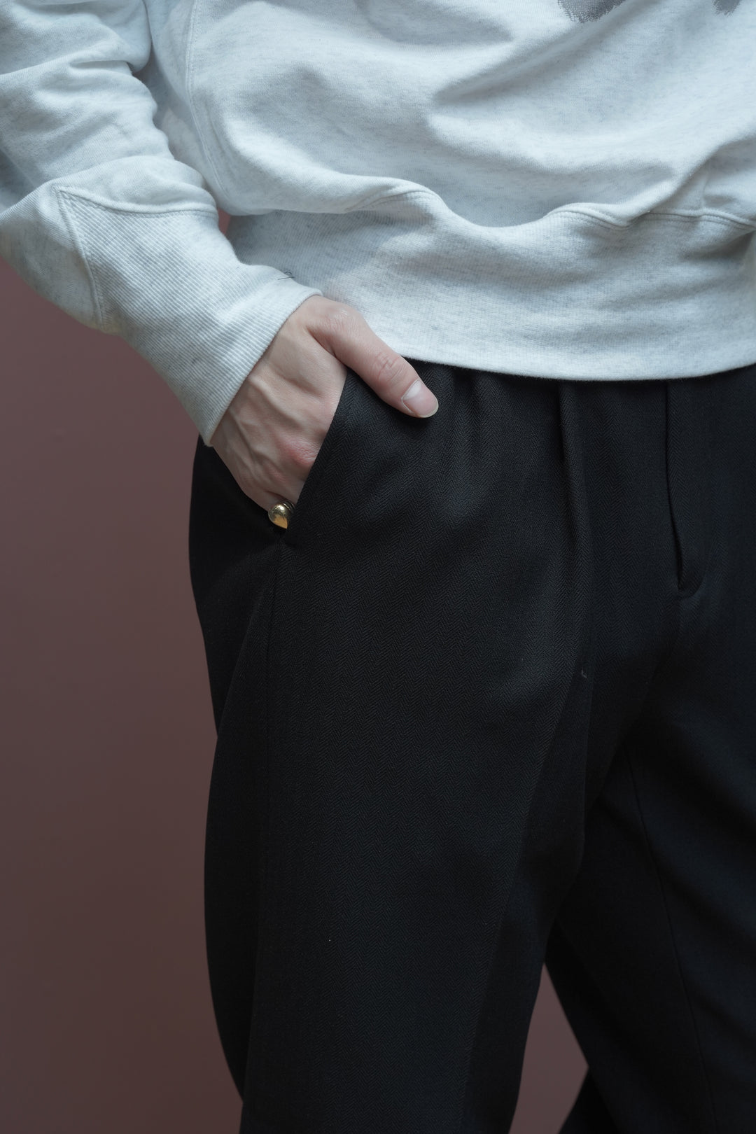 STEAF(スティーフ)26SSのNEWS DEALER PANTS(INK BLACK)(パンツ)の通販