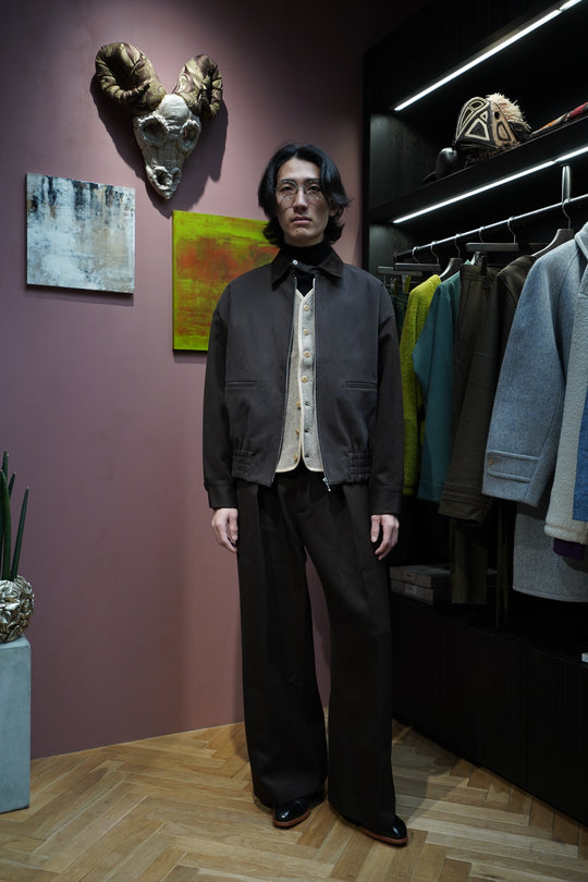 Omar Afridi(オマールアフリディ) のNOTO BLOUSON(MIX)(ブルゾン)の