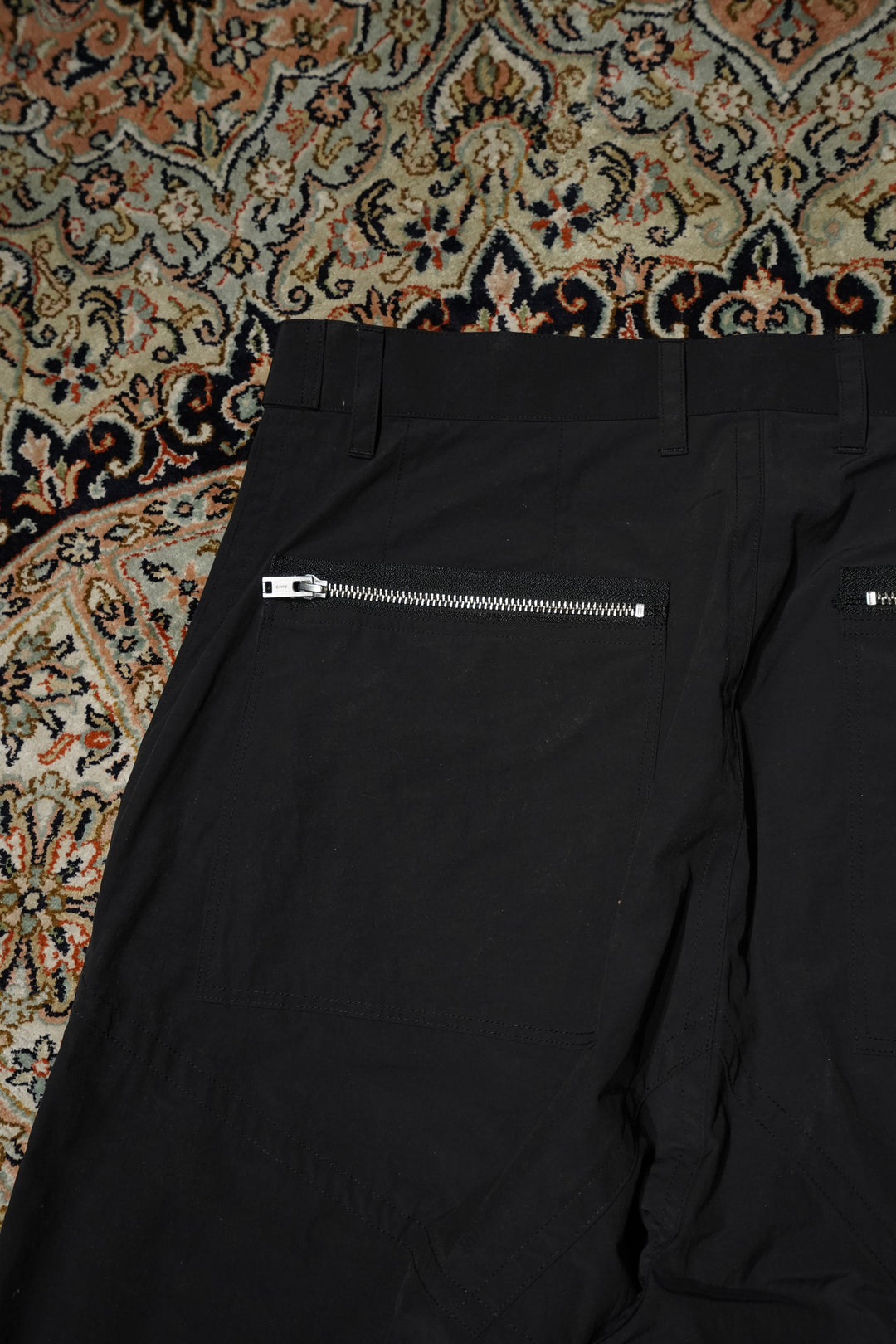 SUGARHILL(シュガーヒル)のPARACHUTE NYLON TROUSERS(BLACK