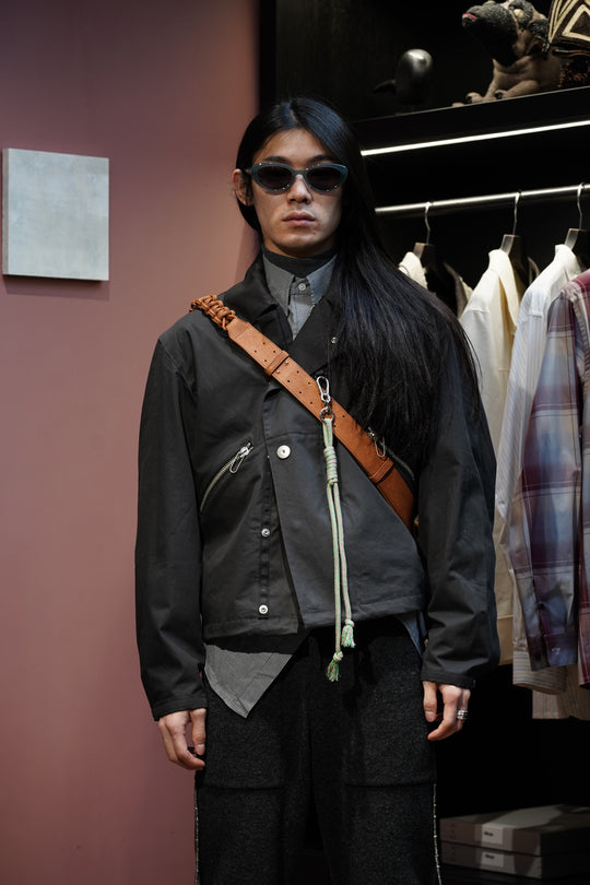 バッグ Sagan Vienna more bag(leather) SAGAN VIENNA(サガン・ヴィエンナ)のNY_MOR MORE BAG(BEIGE