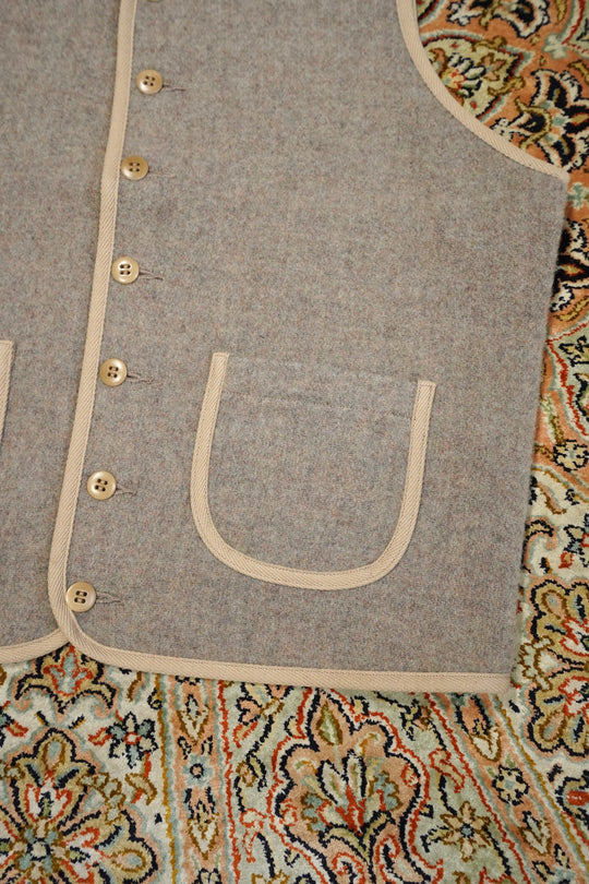 Taiga Takahashi(タイガタカハシ)のBLANKE VEST(BEIGE)(ベスト)の通販