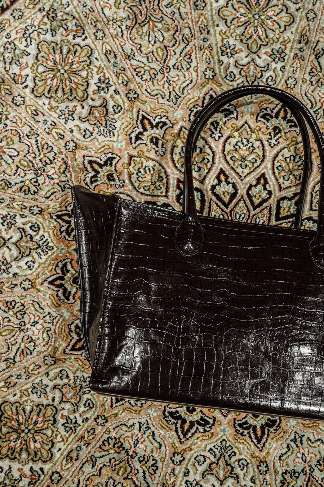 Omar Afridi(オマールアフリディ)2026SSのCROCODILE EMBOSSED (BROWN