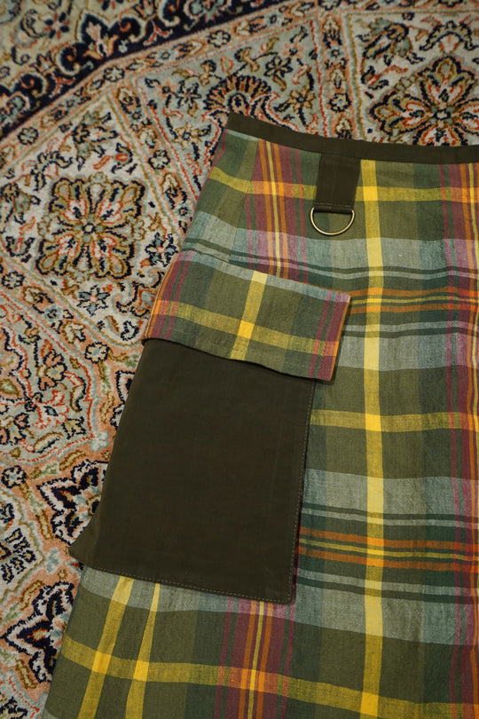Nicholas Daley (Nicholas Daily) mail order of WRAP KILT (red