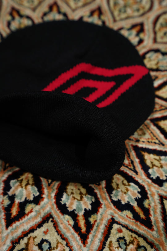 Children of the discordanceのUMBRO Logo Beanie(BLACK)(ニット帽)の