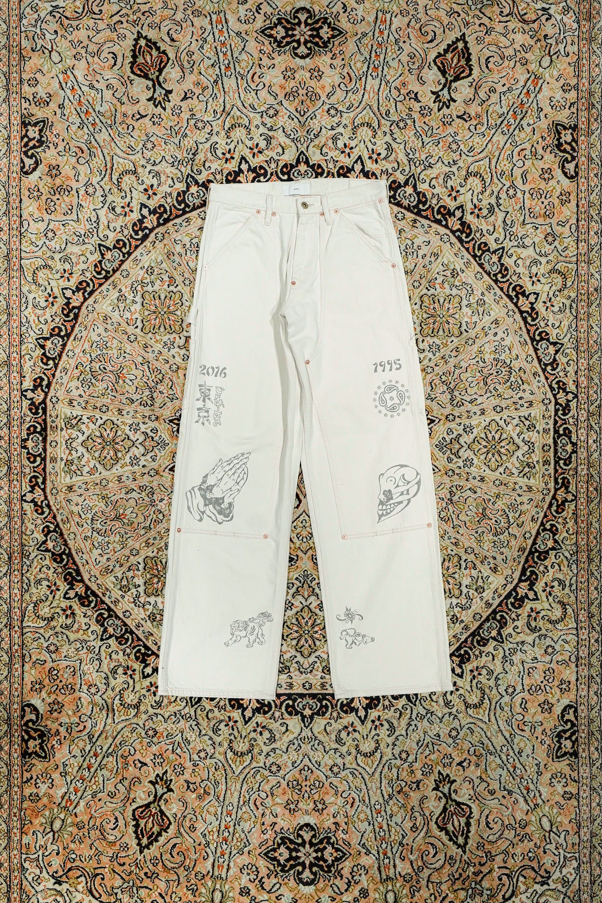 SUGARHILL(シュガーヒル)26SSのTATTOO FLASH PRINT MODERN DENIM