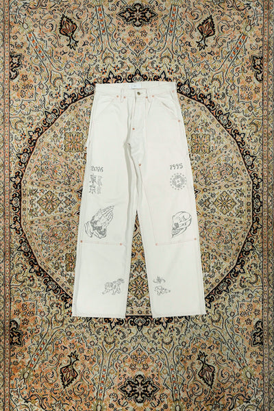 SUGARHILL(シュガーヒル)26SSのTATTOO FLASH PRINT MODERN DENIM