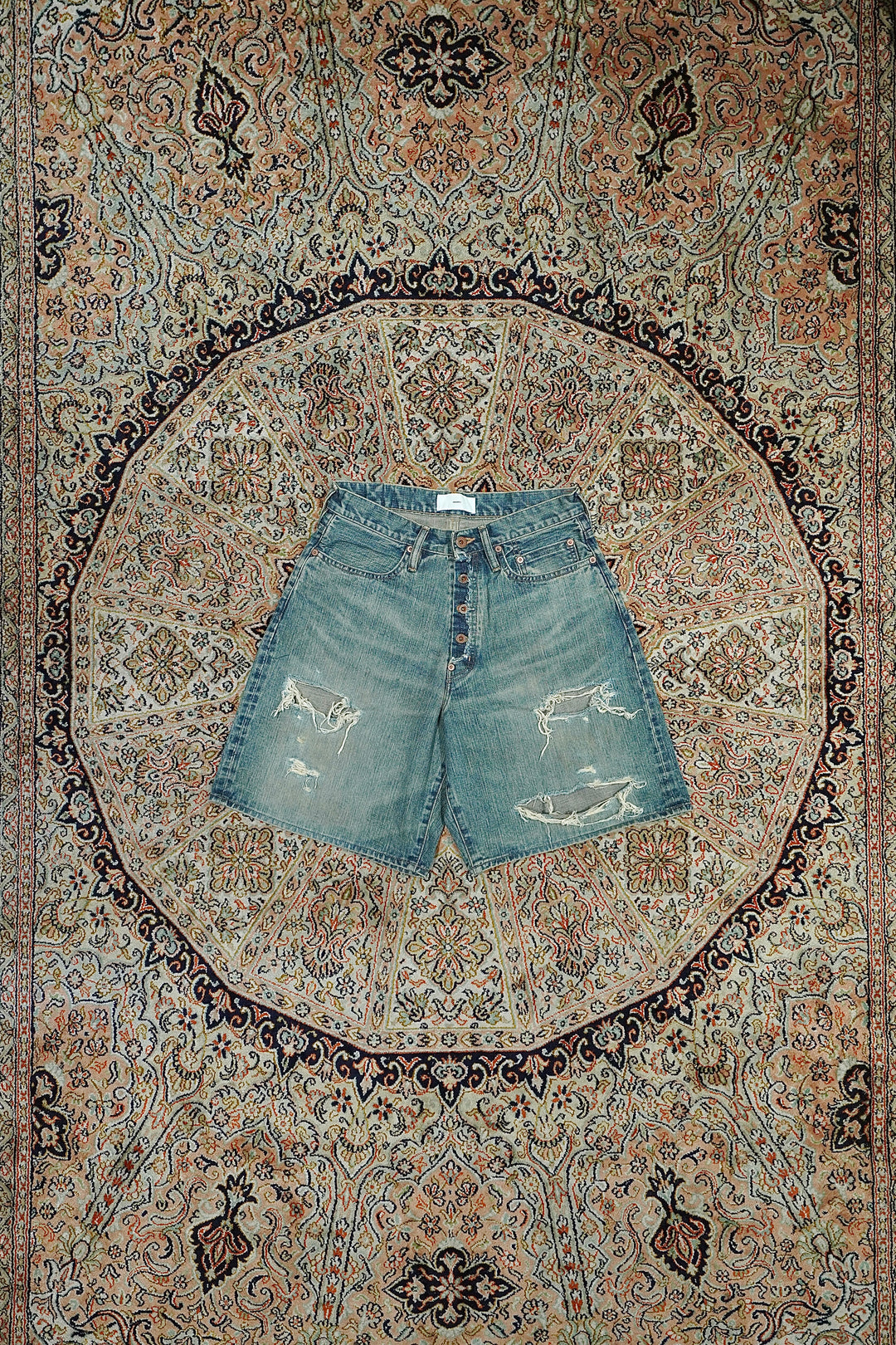 【新品未使用】house on the hill short pants 70 SUGARHILL(シュガーヒル)のMODERN DENIM SHORTS 501の通販