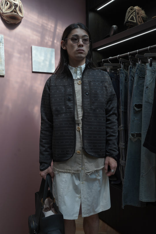 Omar Afridi(オマールアフリディ)25AWのVITO BLOUSON(MAHOGANY