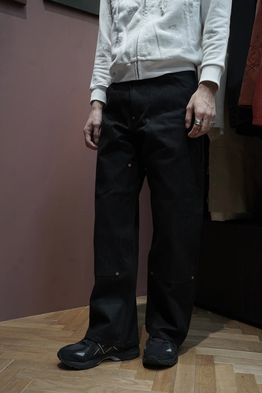 SUGARHILL(シュガーヒル)25AWのTWISTED HEATHER DENIM PANTS DOUBLE 