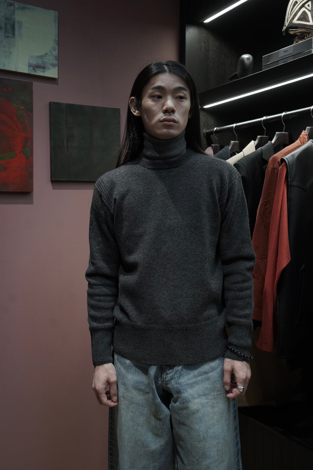 Taiga Takahashi(タイガタカハシ)のATHLETIC CREWNECK SWEATER