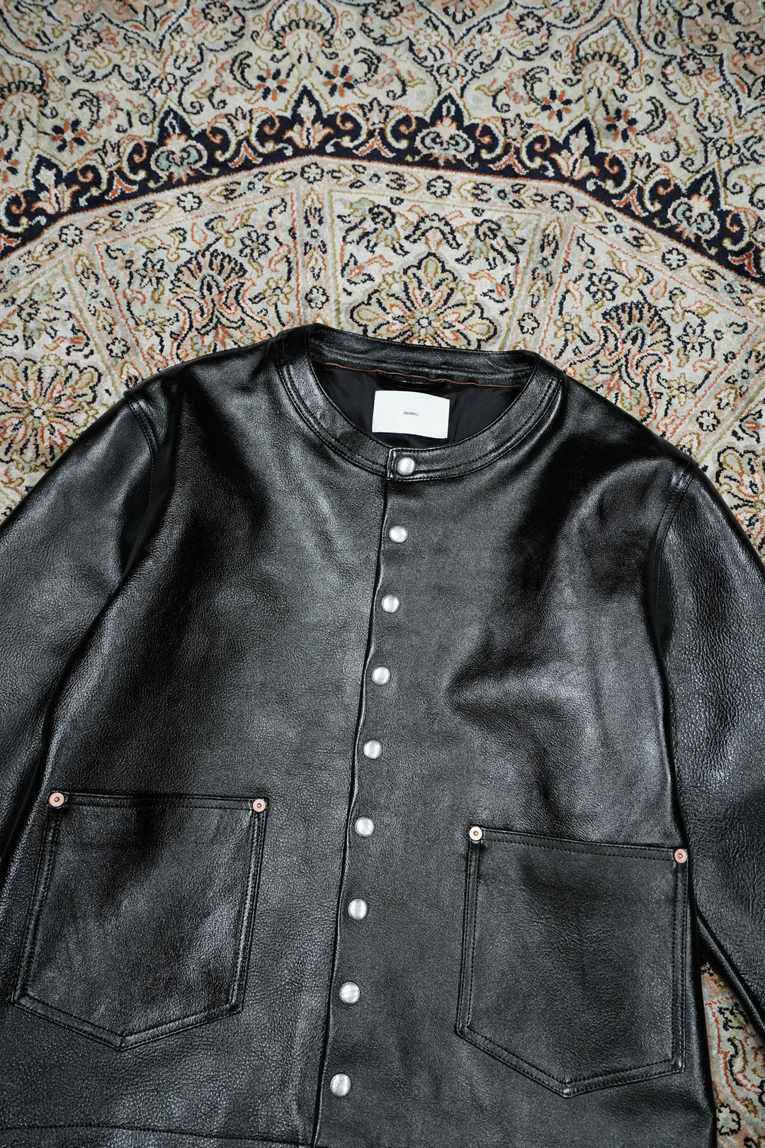 SUGARHILL(シュガーヒル)26SSのSHRINK POCKET JACKET(BLACK SHRINK
