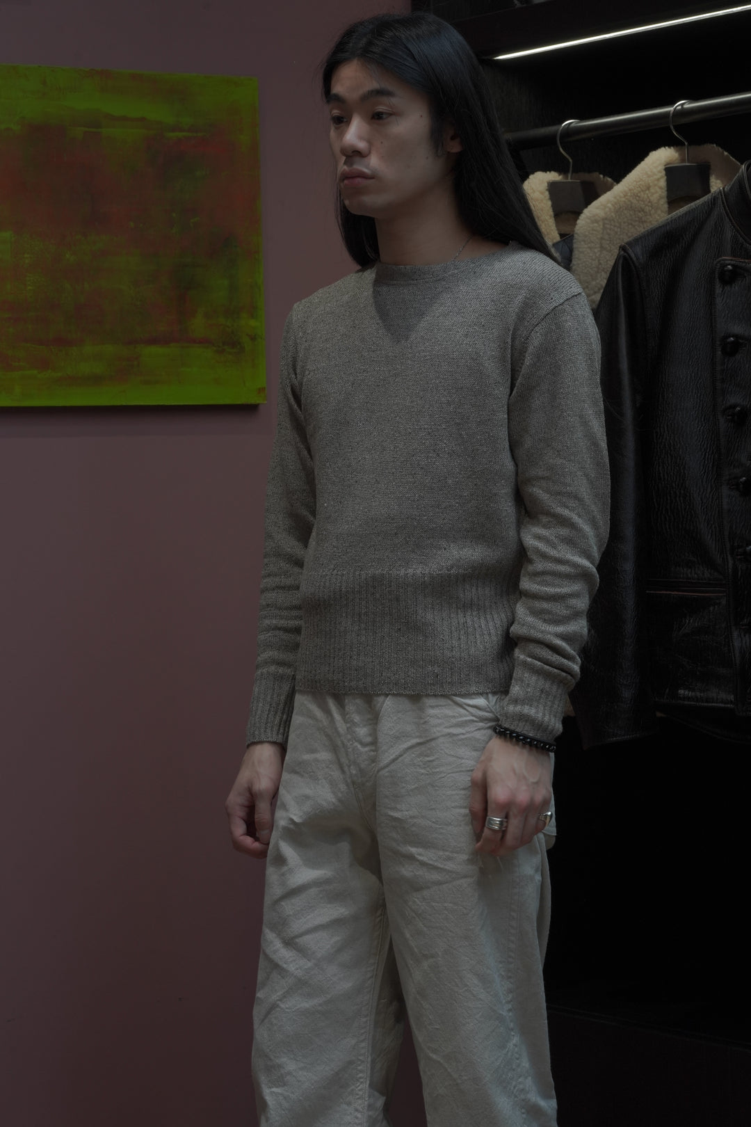 Taiga Takahashi(タイガタカハシ)2026SSのVARSITY LETTERMAN SWEATER