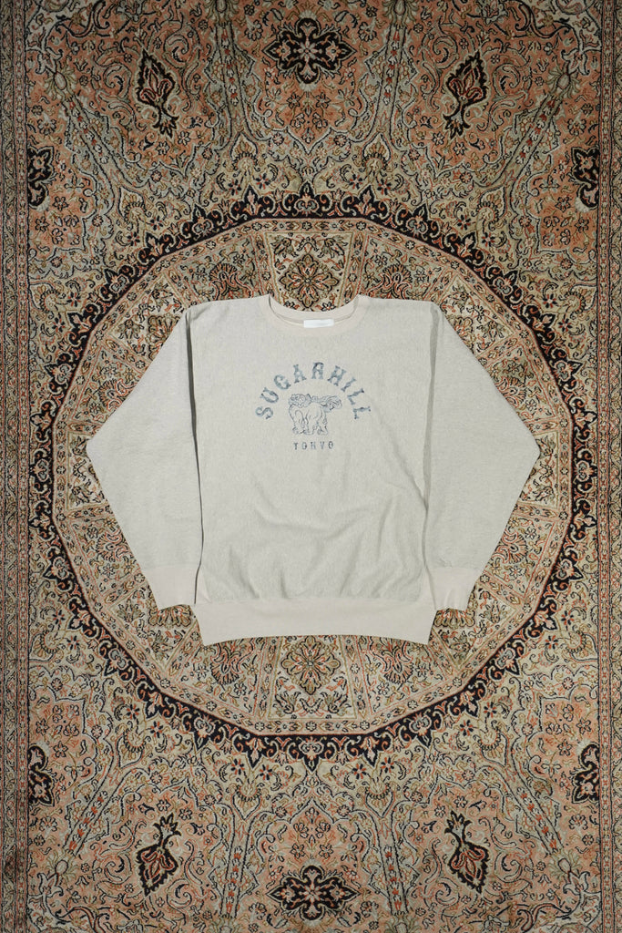 【新品タグ付き】house on the hill Sweatshirt SUGARHILL(シュガーヒル)のLOGO PRINTED SWEATSHIRT(HEATHER GRAY