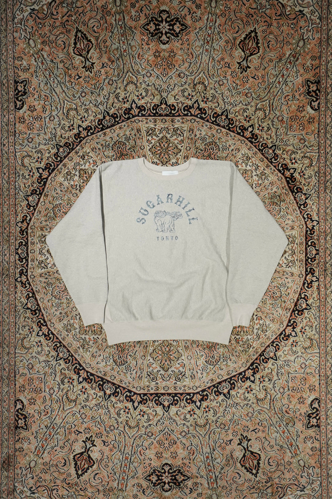 SUGARHILL(シュガーヒル)のLOGO PRINTED SWEATSHIRT(HEATHER