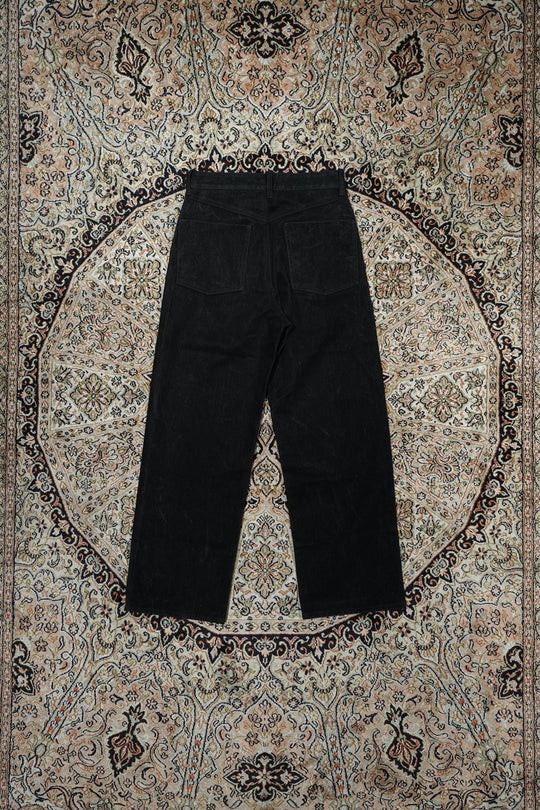 Omar Afridi(オマールアフリディ)25AWの5 PKT TROUSERS(BLACK)(パンツ