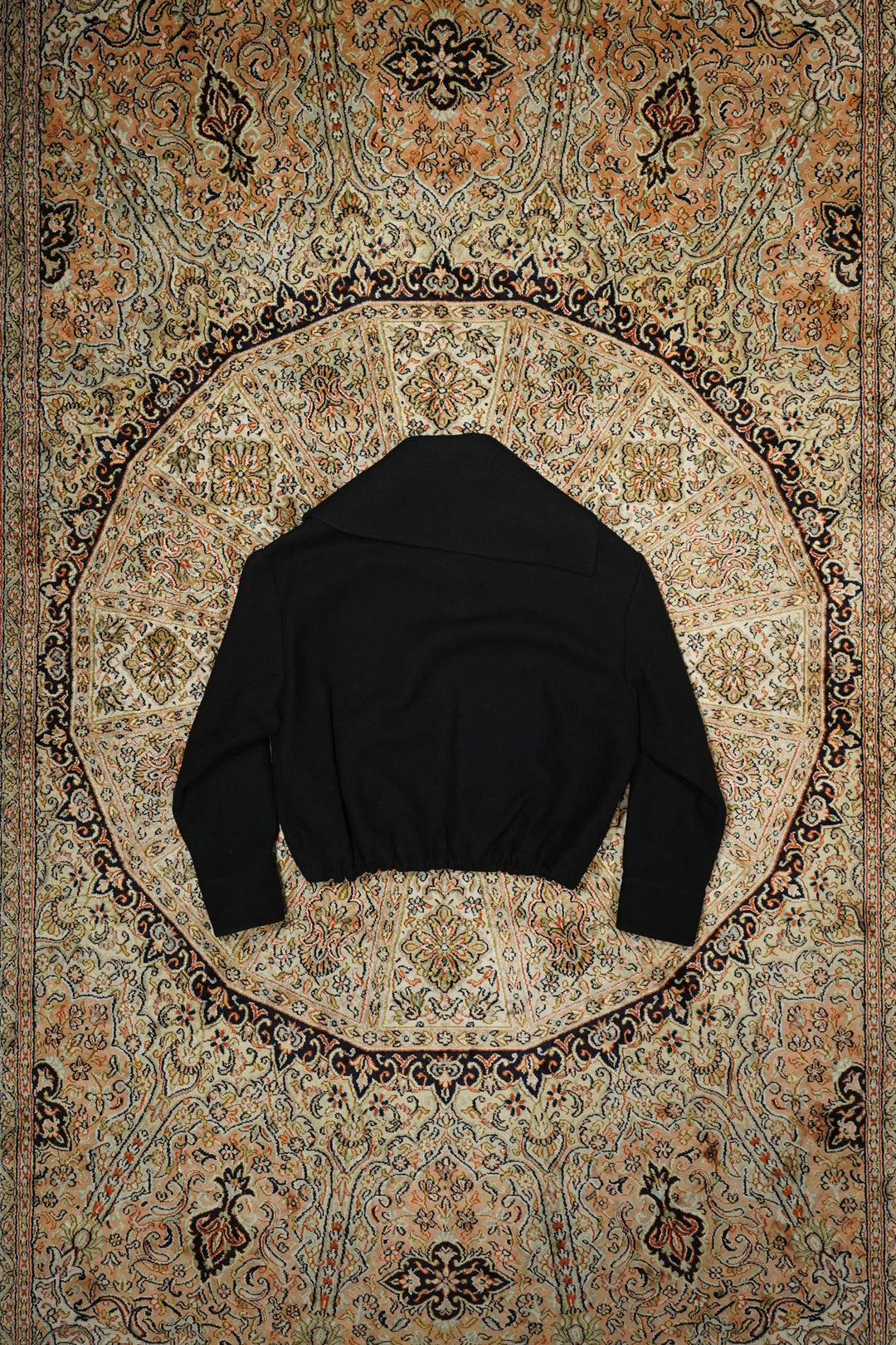ジャケット・アウター Omar Afridi DISTORTED SHORT BLOUSON Distorted Short Blouson in Black Dry Wool – SVRN