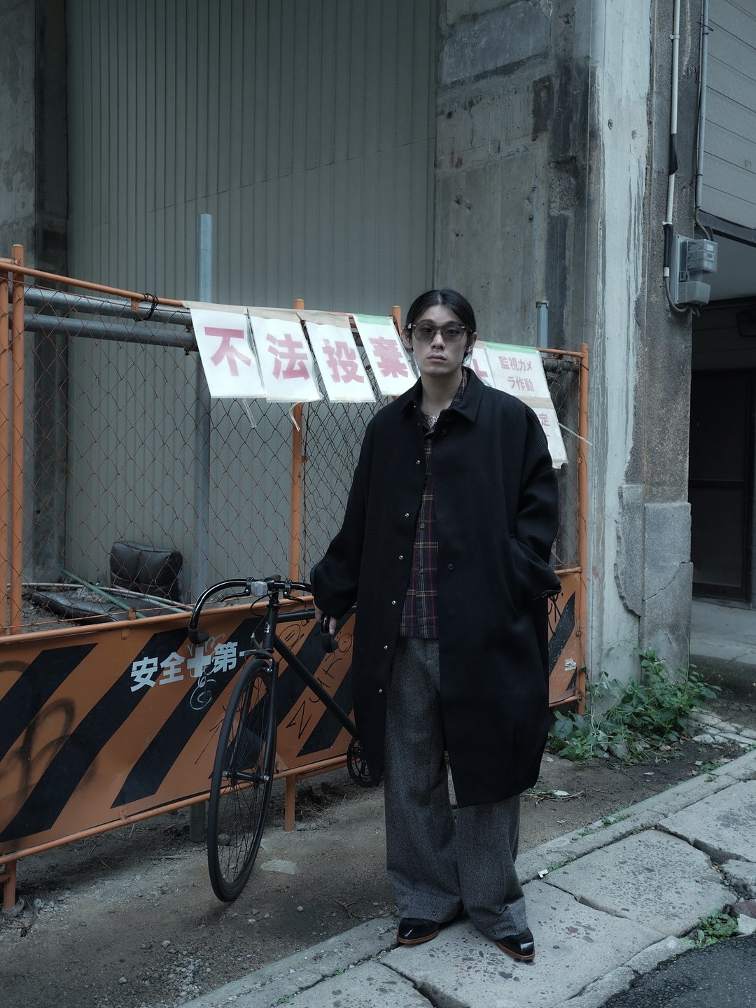 Omar Afridi(オマールアフリディ)25AWのBALOONED COCOON COAT(BLACK