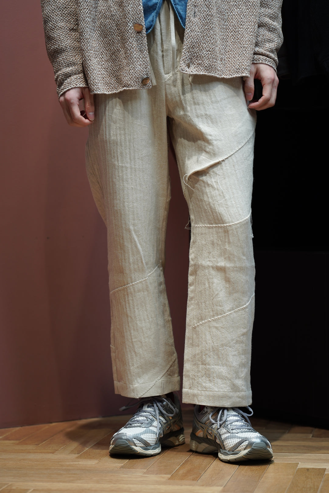 Nobuyuki Matsui(ノブユキ マツイ)26SSのPpants(BEIGE)(パンツ)の通販